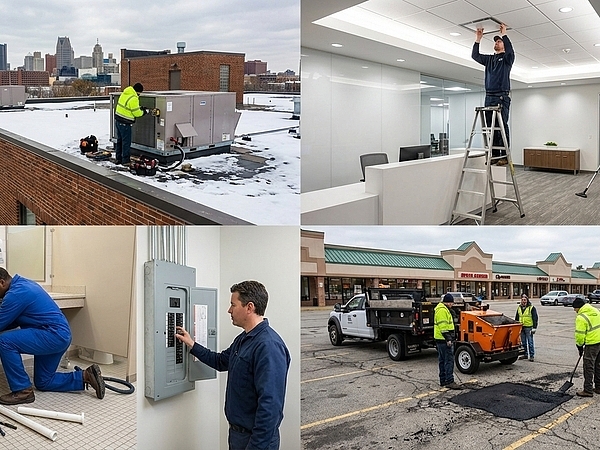 What Commercial Maintenance Covers for Detroit Businesses