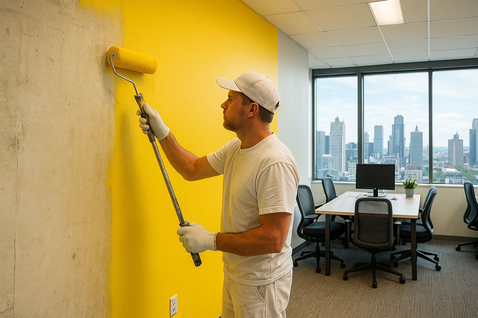 How a Fresh Coat of Commercial Paint Can Revive Detroit Workspaces